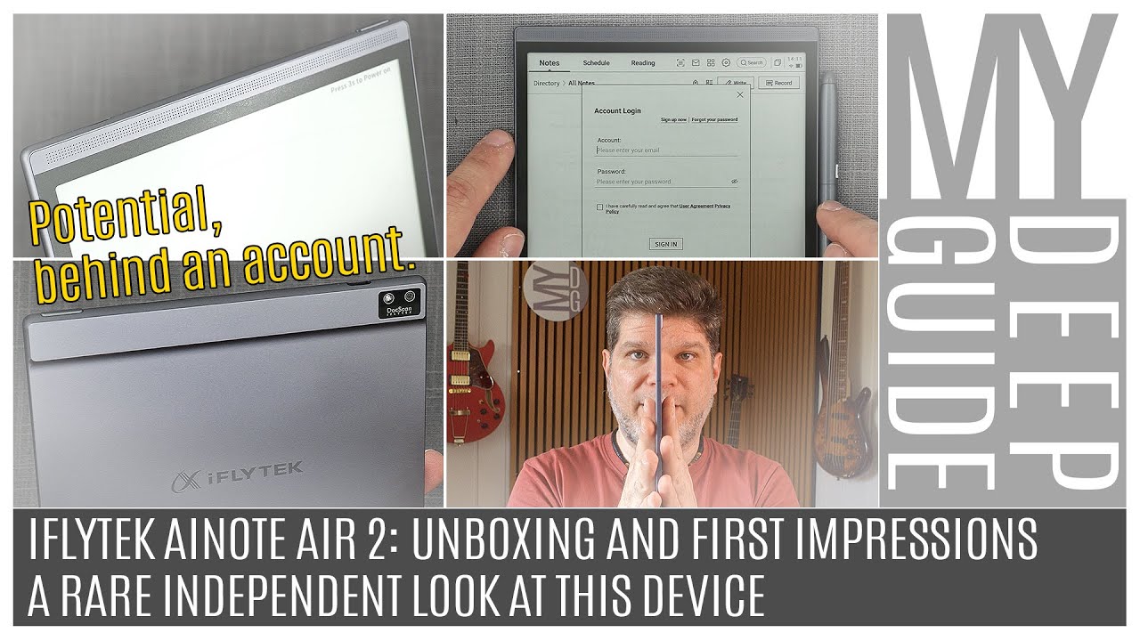 iFlyTek AINote Air2: Unboxing and First Impressions, a Rare Independent Look at This Device