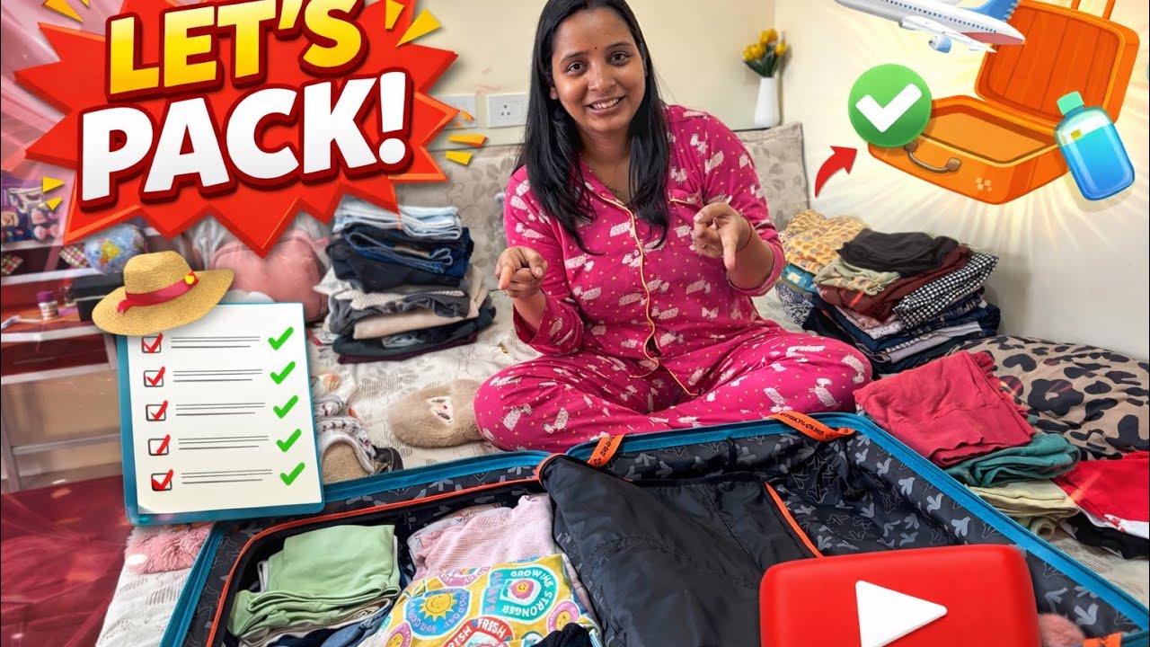 Fir se Kaha Jane ke liye ho rahe hai Shopping aur Packing 🤞😍 #shoppingvlog #packing #dailyvlog 