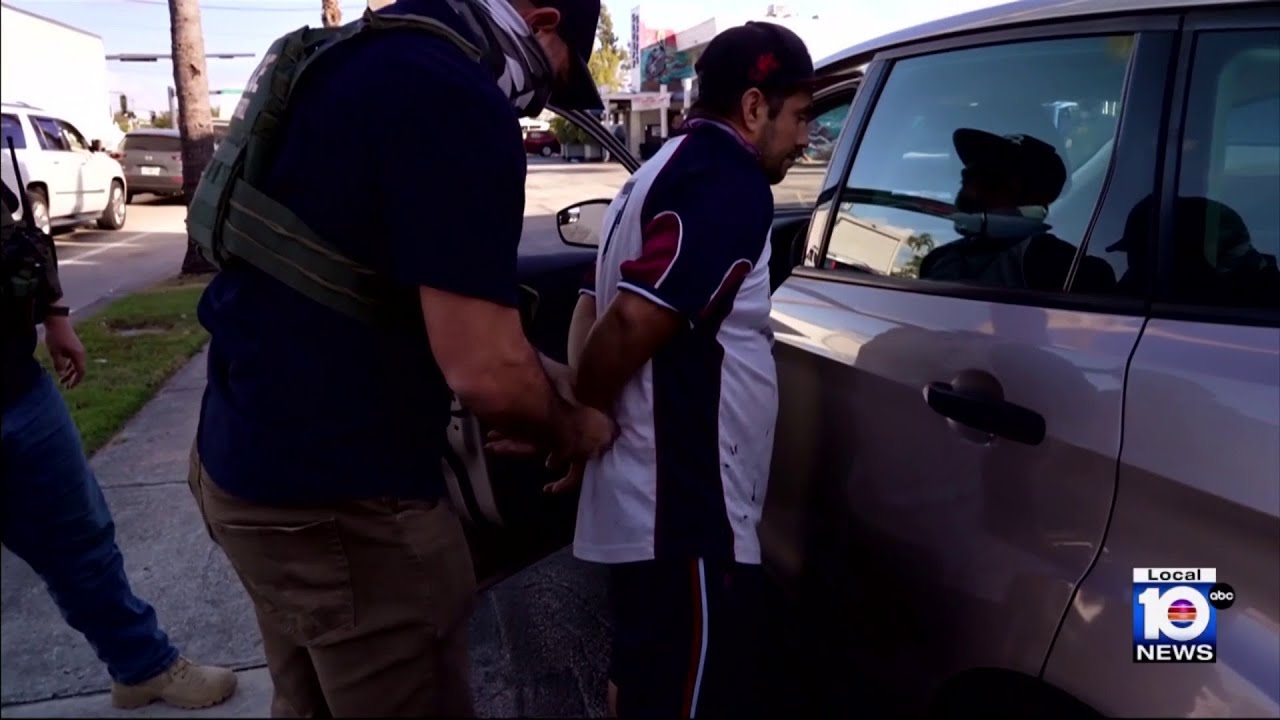 Local 10 News rides along with ICE and U.S. Border Patrol