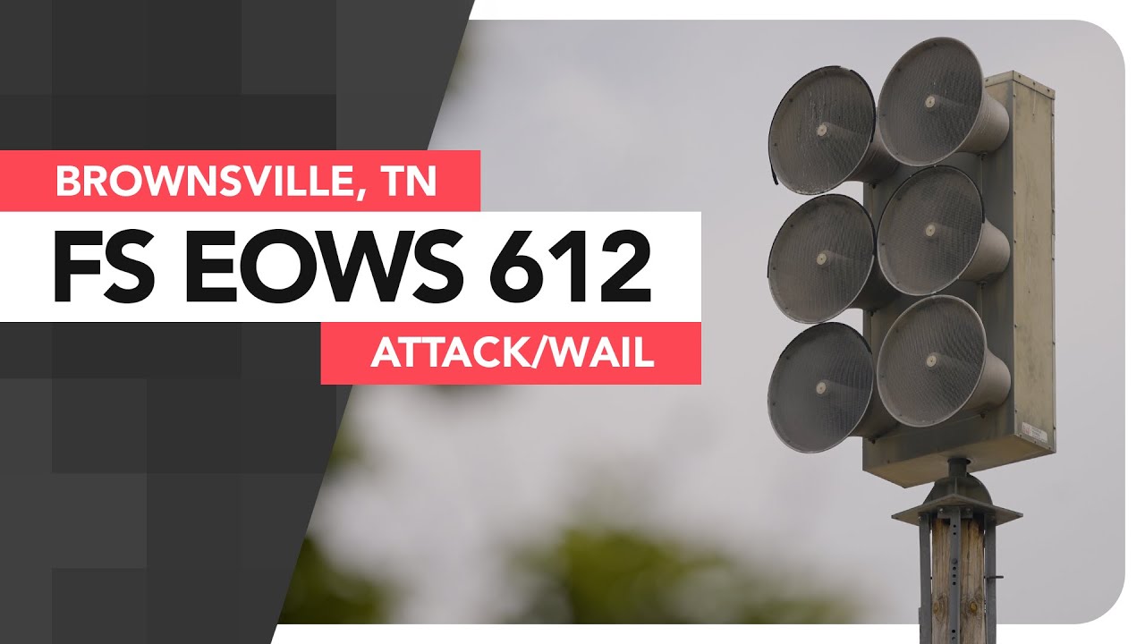 Federal Signal EOWS 612 | Attack/Wail | Brownsville, TN