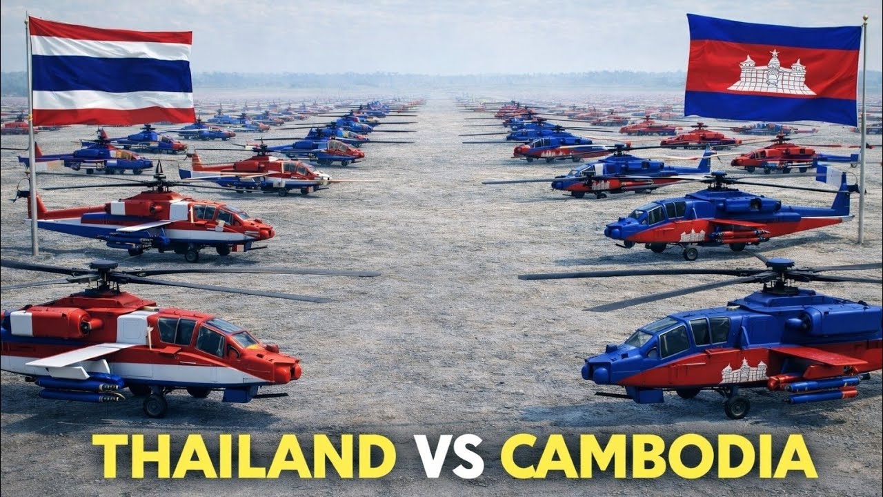 Thailand vs Cambodia || Military Power Comparison 2025