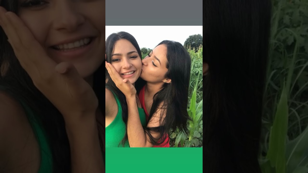 Carolina e sua irm&atilde; linda vivendo na ro&ccedil;a curta no Youtube Os Meninos Da Quebrada