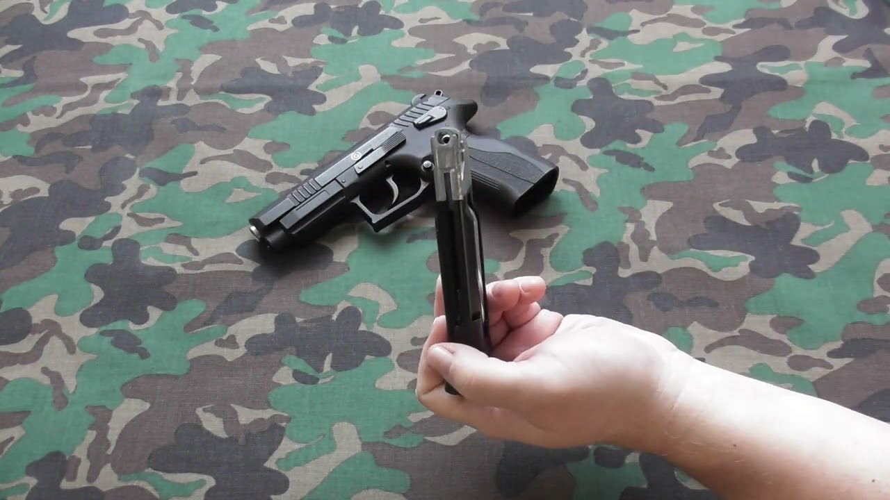 Tolmar airsoft Grand Power K100  CO2 GBB & chrono.