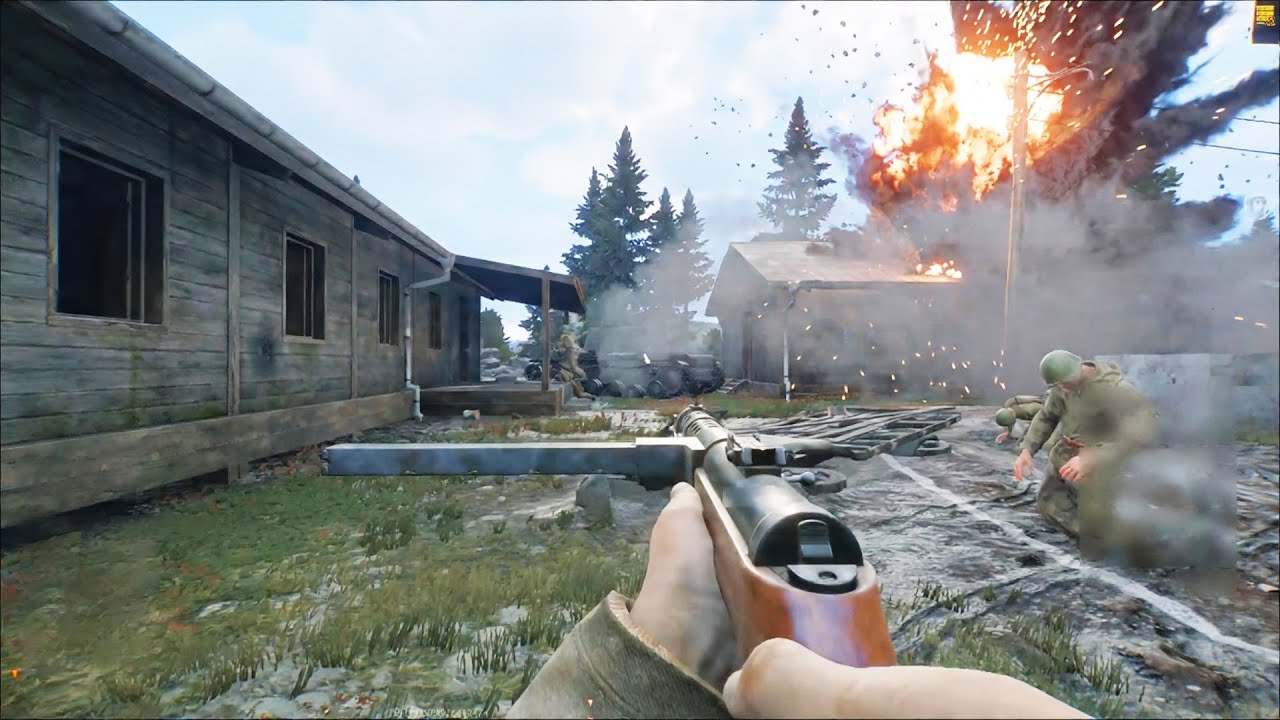 Enlisted Gameplay | Far Eastern Front – Red Army vs Japan