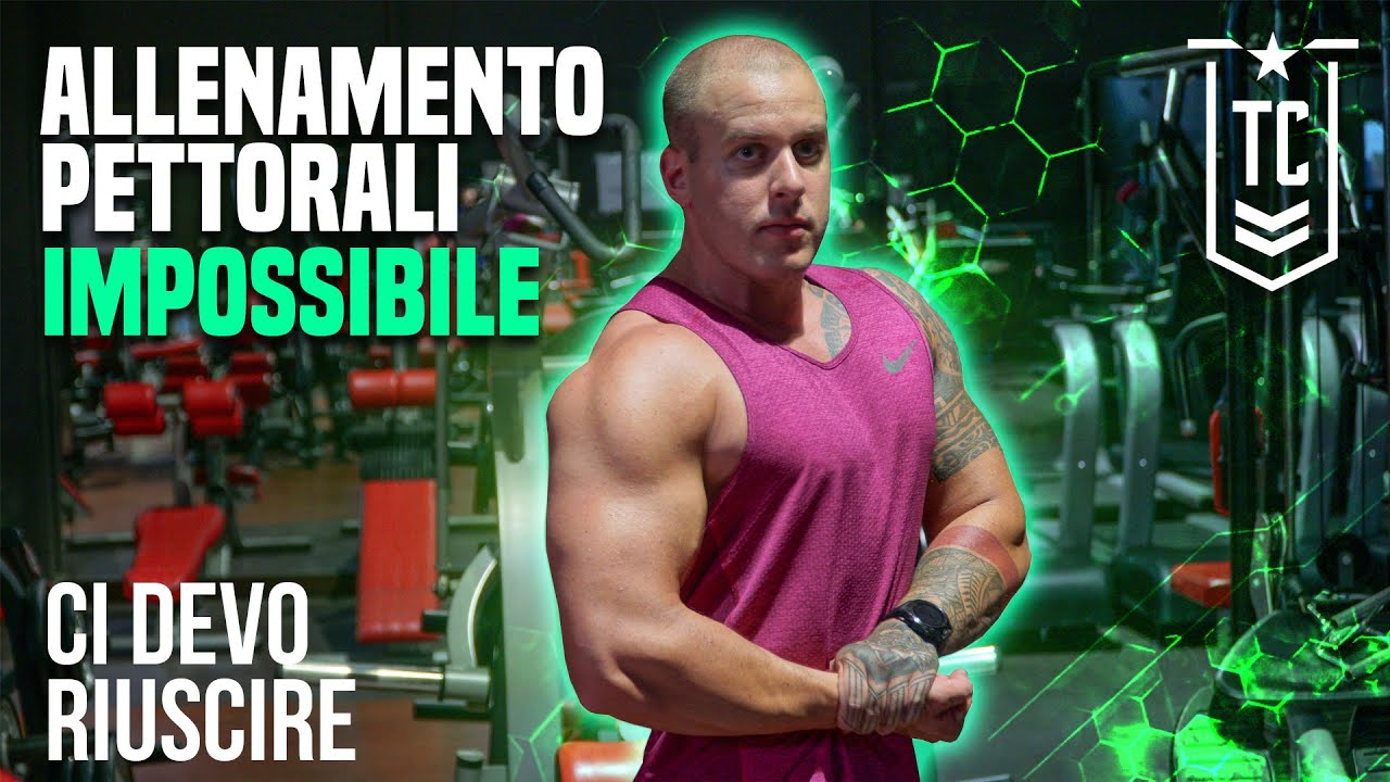 La MIA scheda PETTORALI Allenamento IMPOSSIBILE pettorali