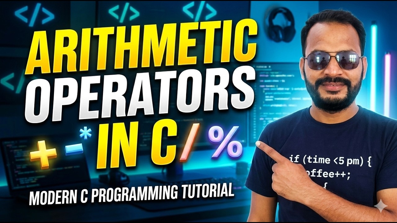 90% Students Don't Understand C Arithmetic Operators – Learn It Easily Day 5