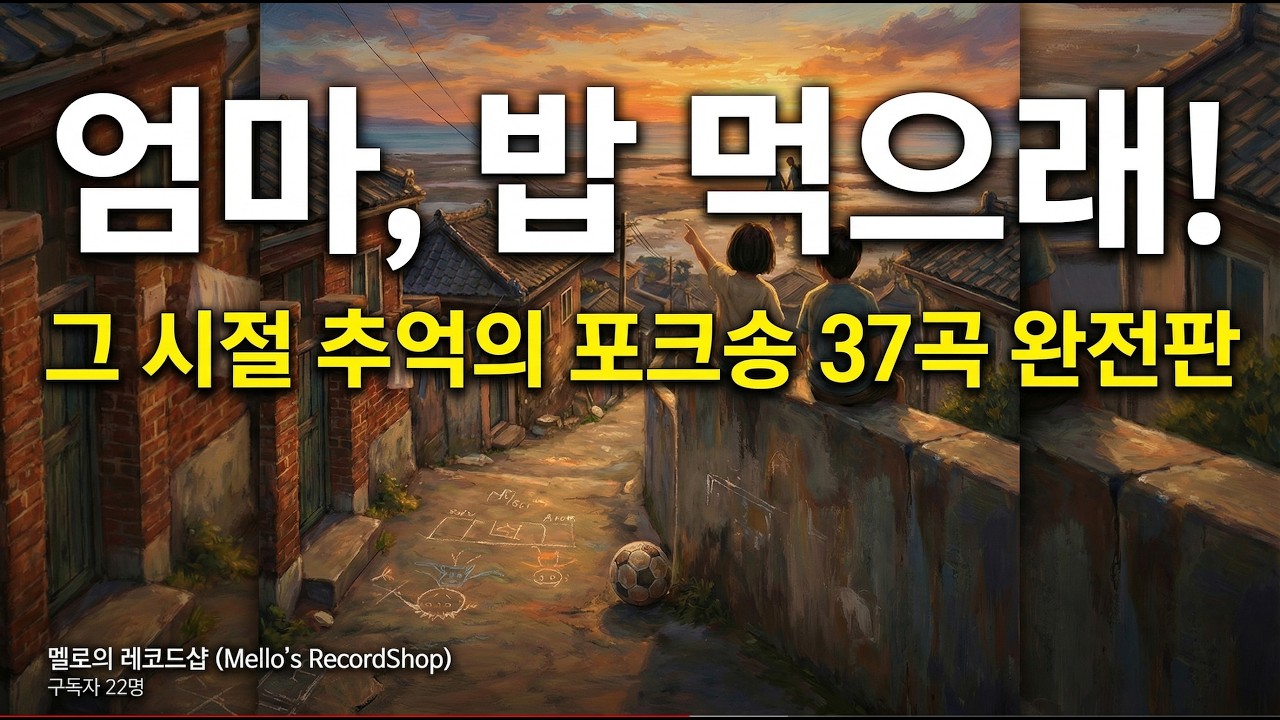 📺어린시절 2 : 기억이 머무는 골목  #어린시절 #기억이머무는골목 #골목서사 #한국포크 #기억의앨범