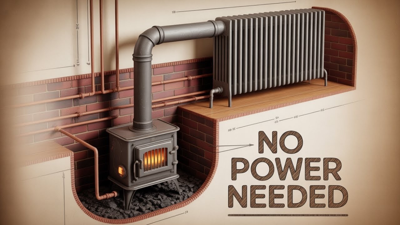 The Forgotten Heating System That Saved Millions During WWII | Gravity-Fed Radiators Explained