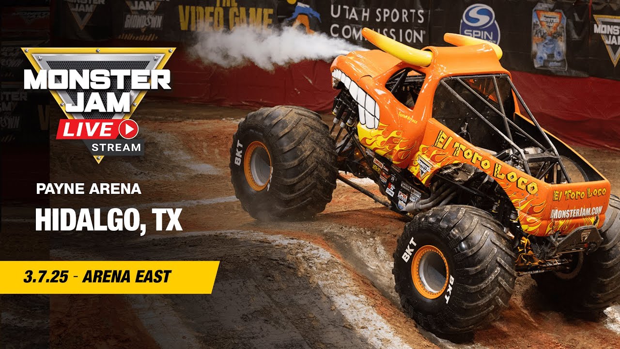 Monster Jam: Hidalgo, TX - 1 (Full Event) | Mar 7, 2025 | Arena East