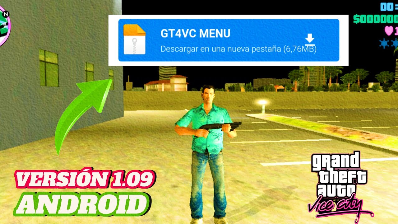 COMO PONER MENÚ CLEO MOD PARA TU GTA VICE CITY!! DE android actualizado 2035