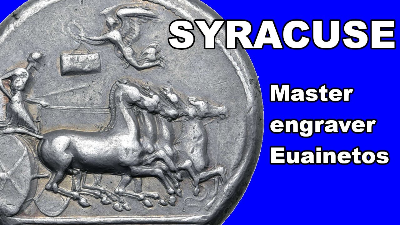 Ancient coins - Syracuse on Sicily and the famous signed masterpieces by Kimon and Euainetos