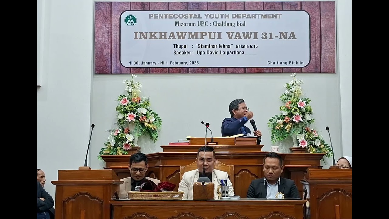 A chhelai Siamṭhatu - Upa David Lalpartlana (30jan.2026)