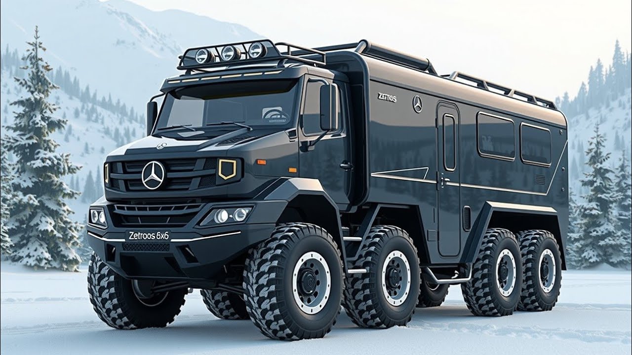 2025 Mercedes-Benz Zetros 6x6 Review Will Leave You Speechless! 