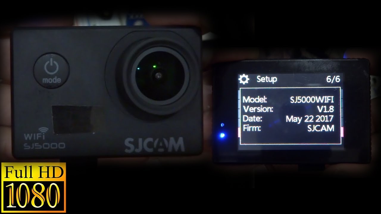 #Sjcam SJ5000 firmware update V1.8 newest version