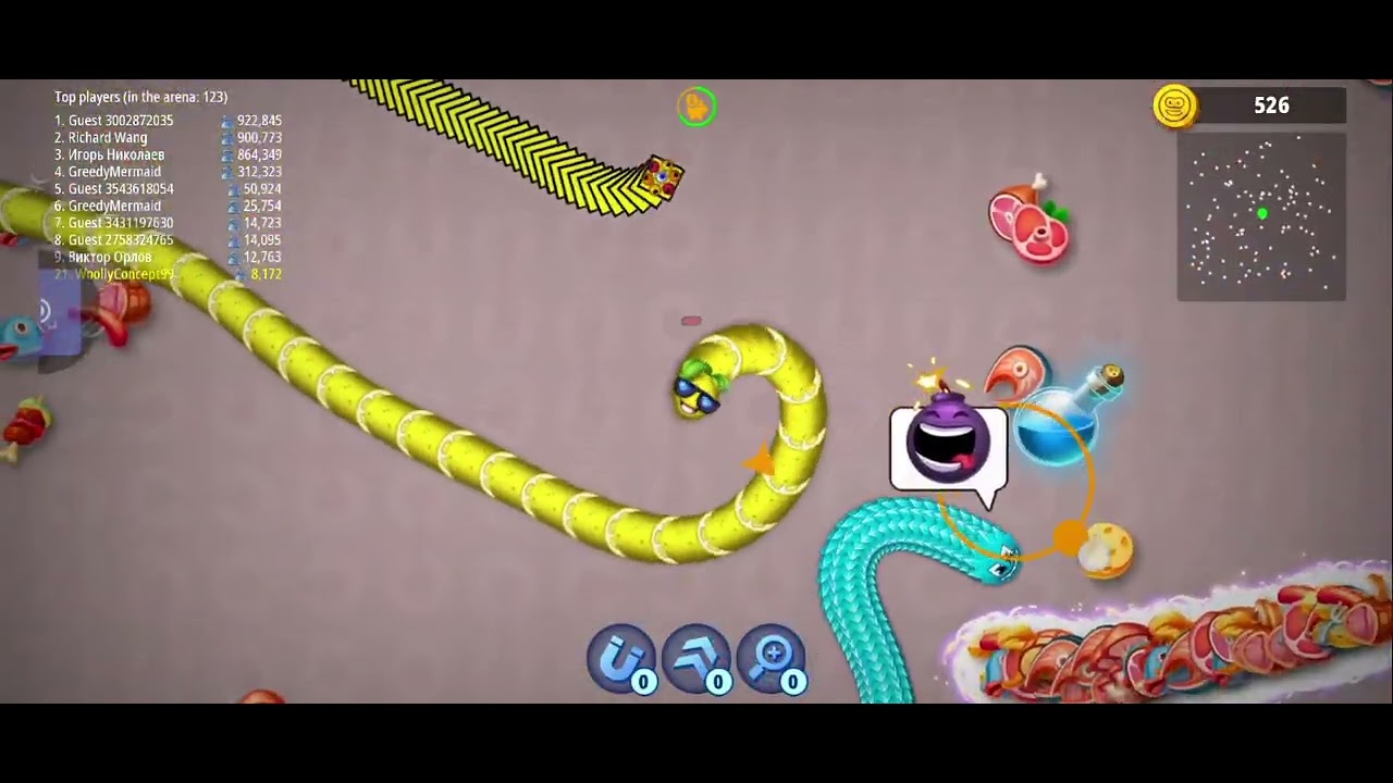 New Worms zone gaming video new snake gaming video.  #youtube #snake #gaming #viral  #video 