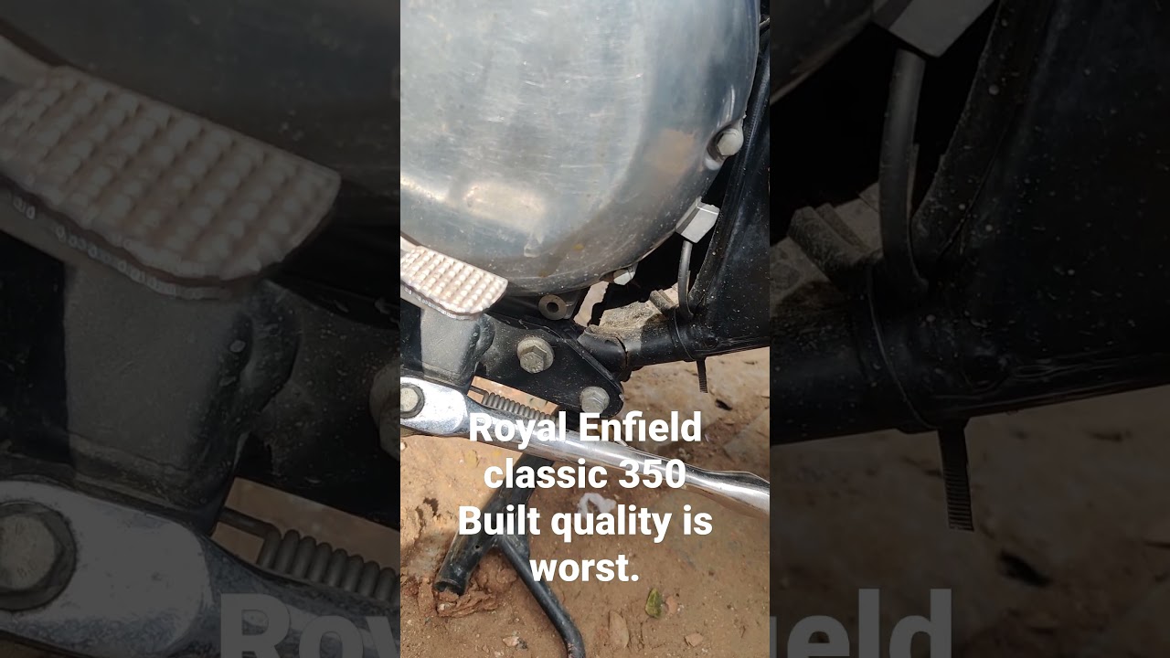 royal Enfield problem. 