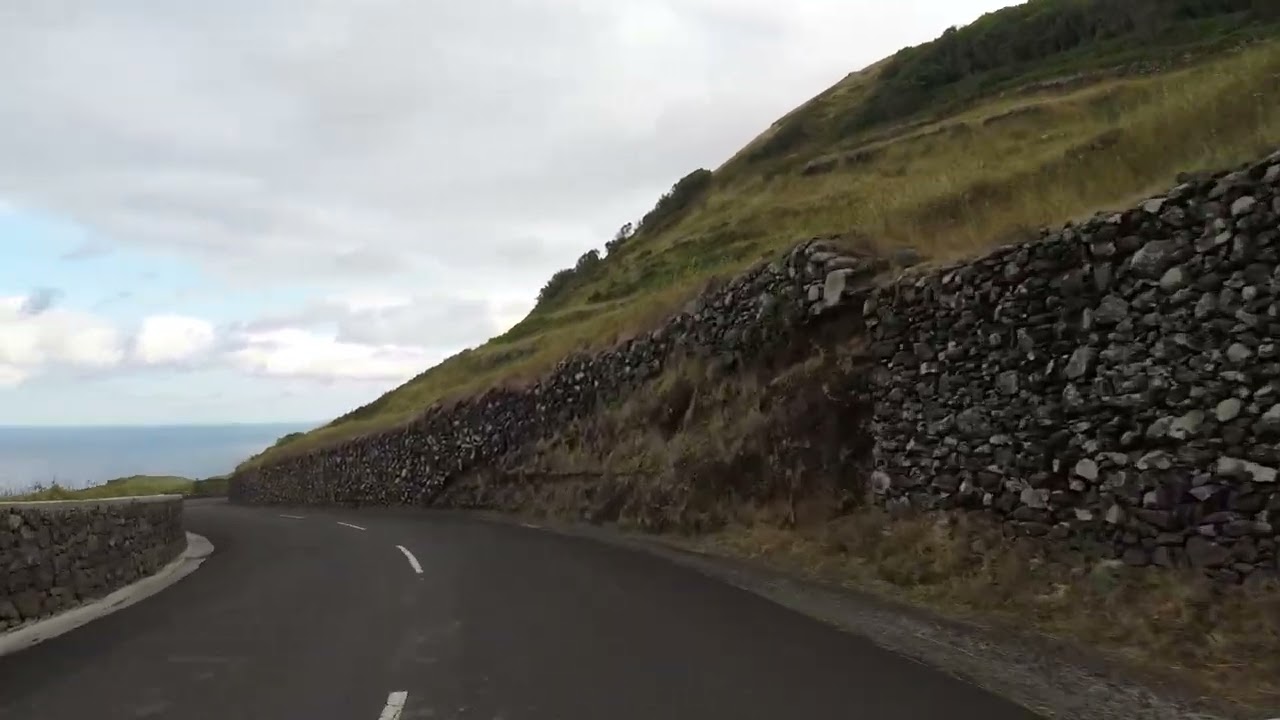 Santa Maria Azores Road trip from Vila do Porto to Maia part 4 of 5