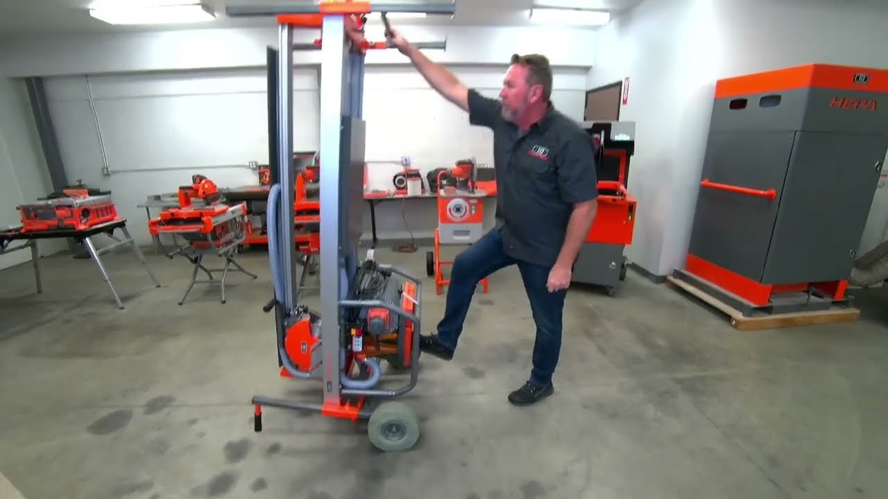 Pre-production version of the iQ252 10” Bridge Saw