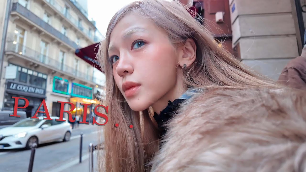 패션위크 기간에 파리에 간 브이로그..