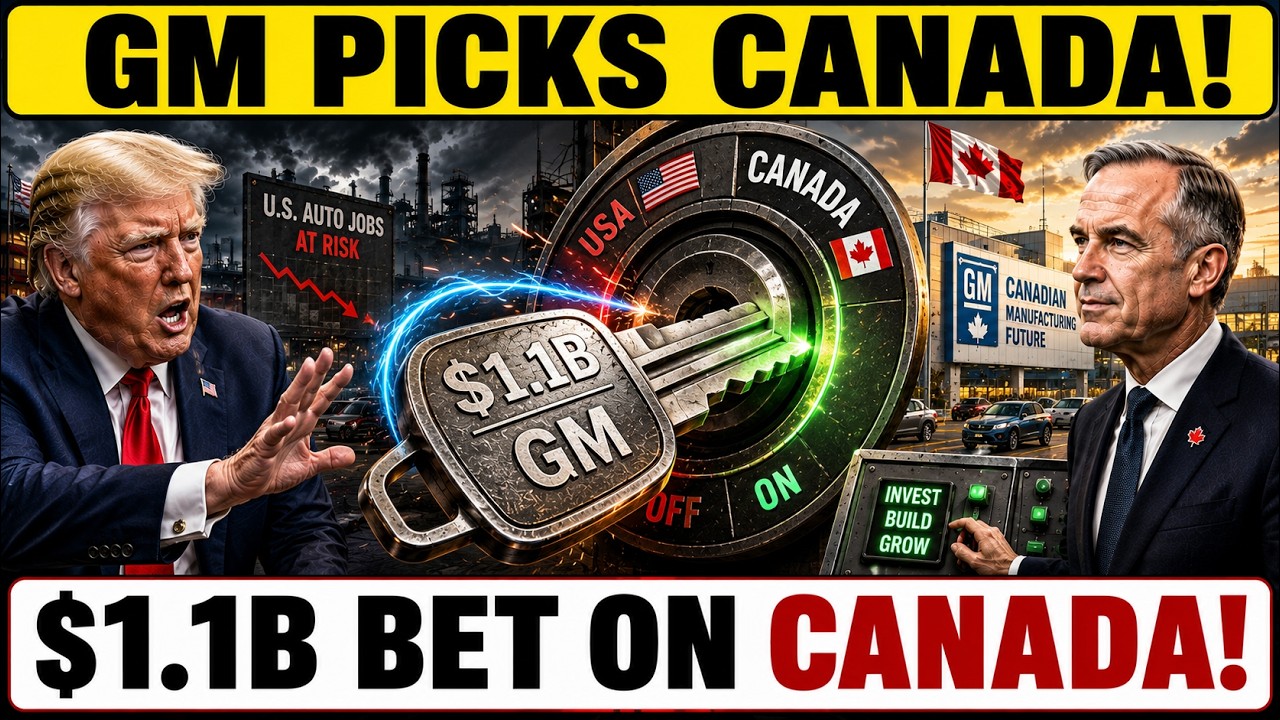It's OVER: GM CHOOSES CANADA as Carney Exposes Trump's 50% Auto Tariff Disaster