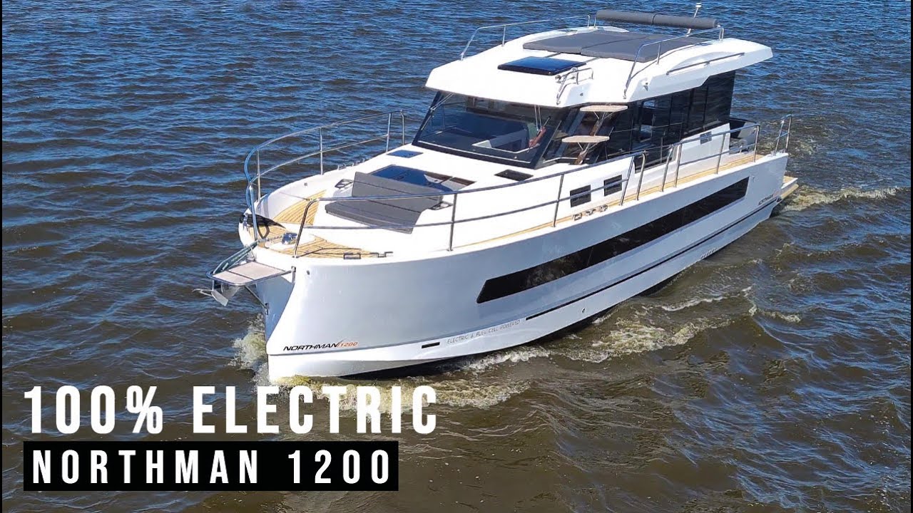 NORTHMAN 1200 ELECTRIC: mood video by Natural Yachts | 100% electric motor yacht