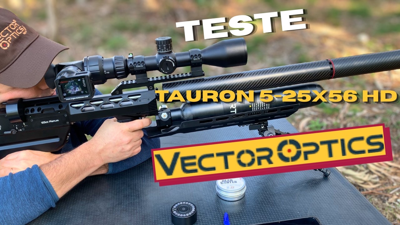 Vector Optics Tauron 5-25x56 HD | Teste Real a 53m