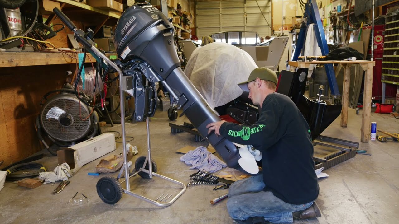 Bay Manufacturing 811AL Yamaha Outboard Extension Kit Install Video