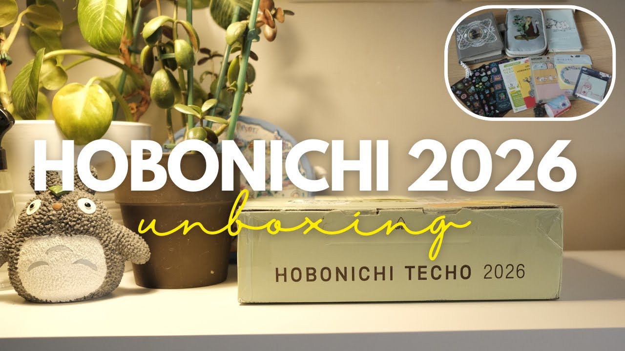 ✨2026 Hobonichi Haul - A6, weeks, ASMR, no talking