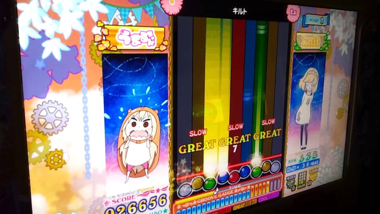 [pop'n music eclale] キルトex Played by KUROKAZU