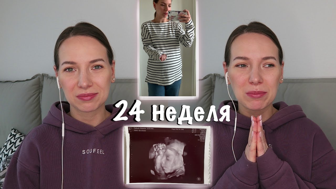 24 неделя беременности | тест на сахар | нехватка железа | покупки одежды для беременных