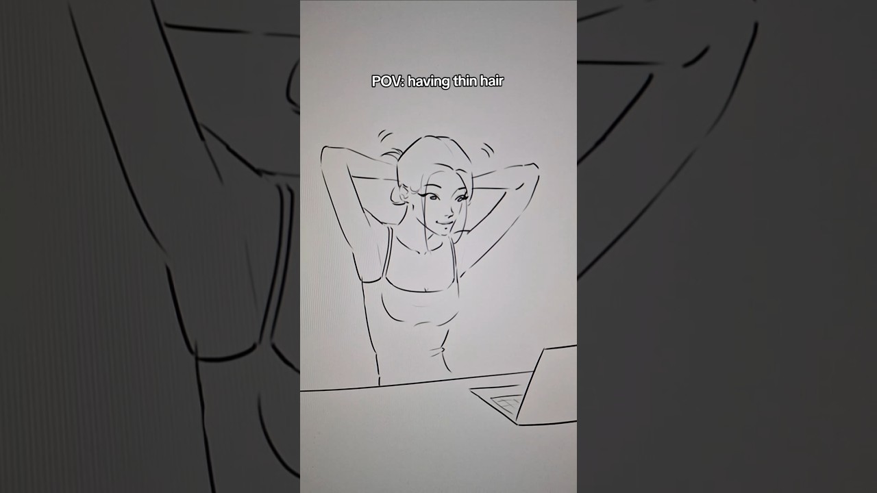 what it's like to have thin hair