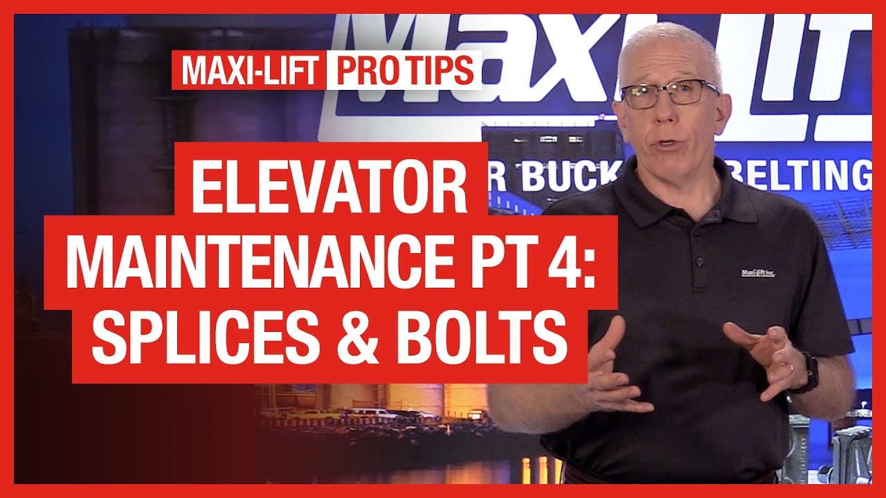 Elevator Maintenance Pt. 4 - Splices & Bolts