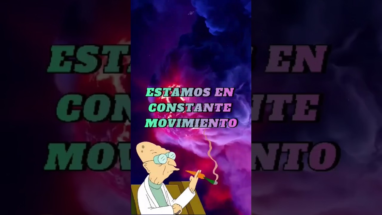 Todo en el universo est&aacute; en constante movimiento 🌎 #fisica #astronomia #ciencia #universo