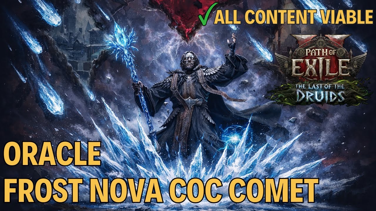 Сборка Frost Nova CoC Comet Oracle - Path of Exile 2