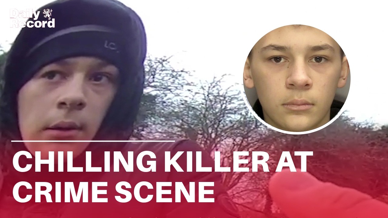 Body-cam footage shows KILLER Kian Moulton talking to police at Leo Ross murder scene