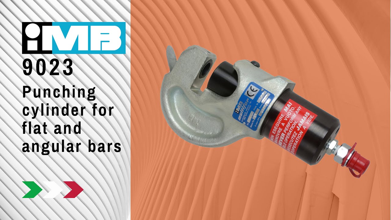 IMB Multifor - 9023 Punching cylinder for flat and angular bars