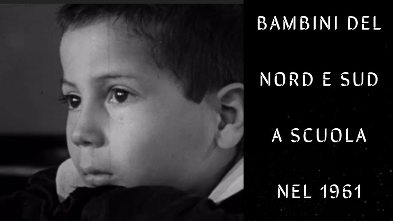 Bambini meridionali e settentrionali a scuola