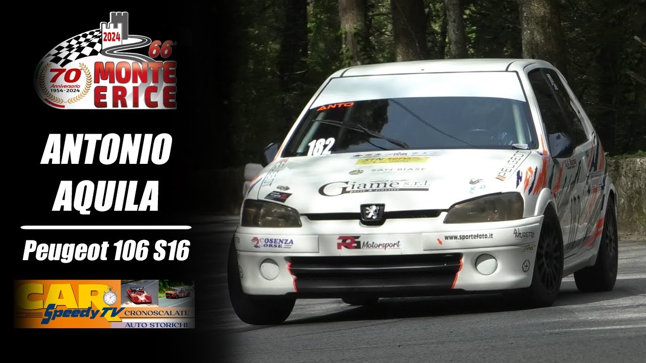Monte Erice 2024 || Antonio Aquila || Peugeot 106 S16