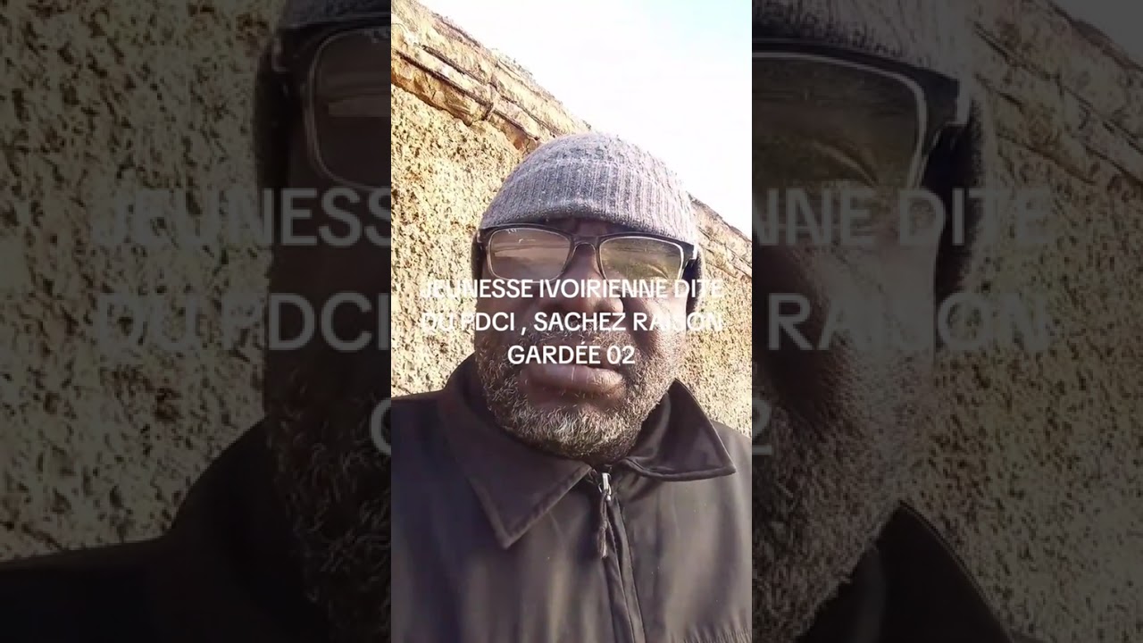 JEUNESSE IVOIRIENNE DITE DU PDCI, SACHEZ RAISON GARDÉE.02🇨🇮