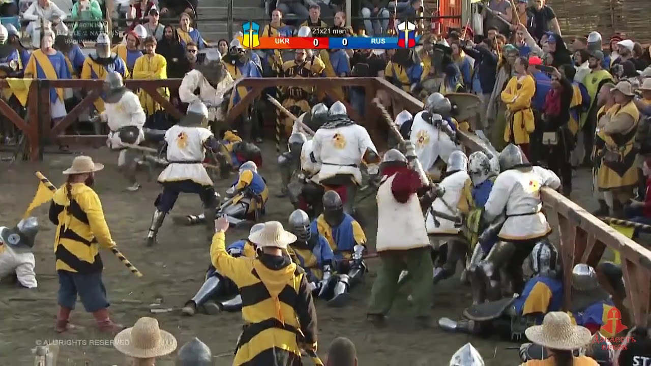 Battle of Nations 2018 4day 21х21 9fight Russia  vs Ukraine