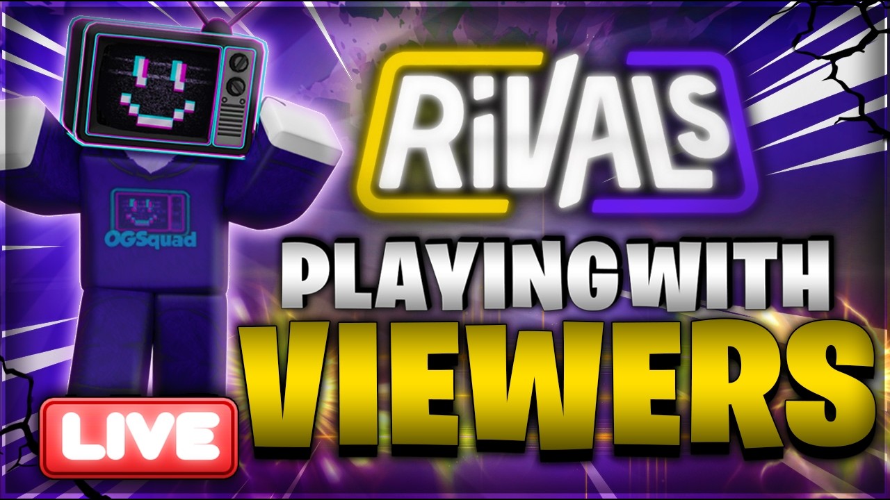🔥Roblox Rivals | 1v1s | Hide & Seek | Ranked With Subscribers! 🔴 #roblox #rivals #live