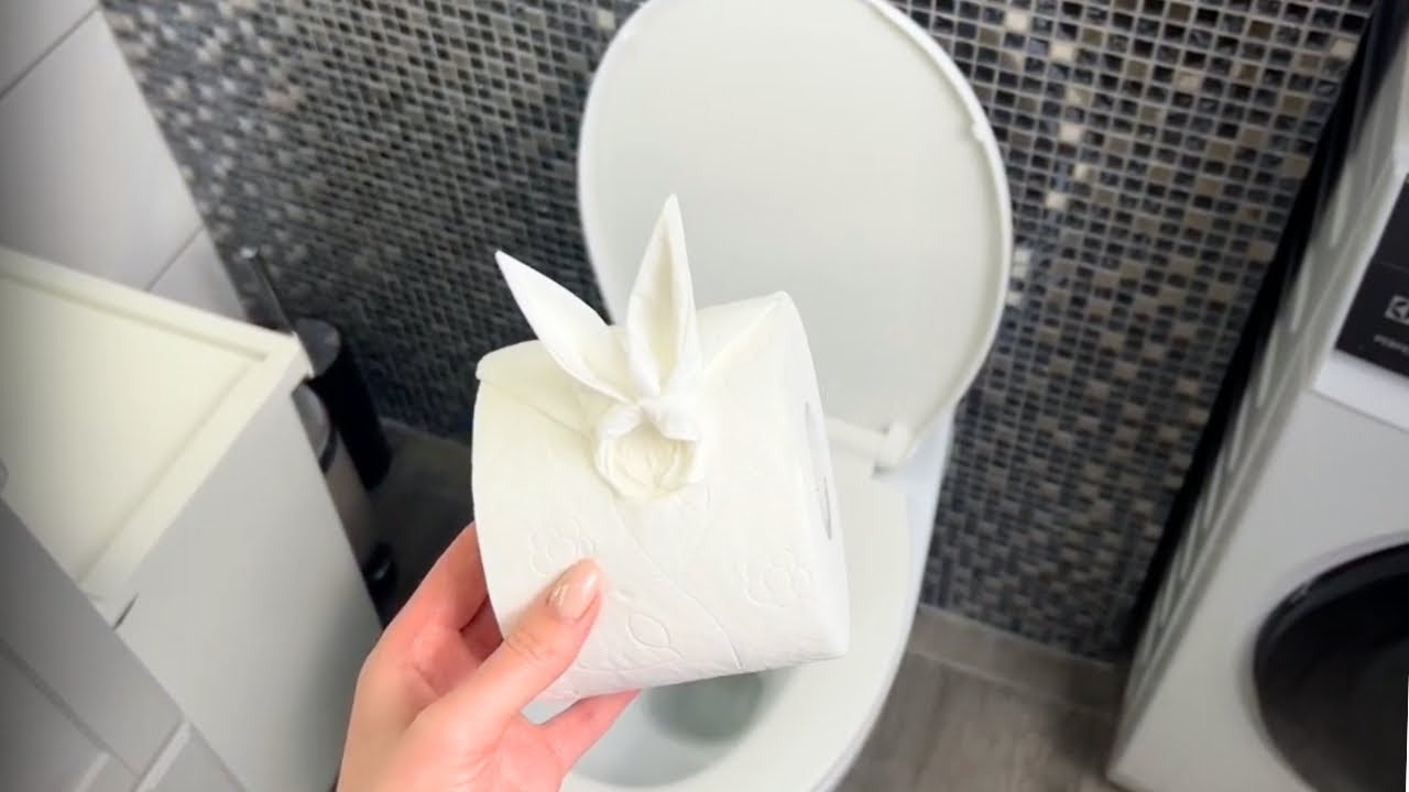 Jak zrobić zajączka z papieru toaletowego?