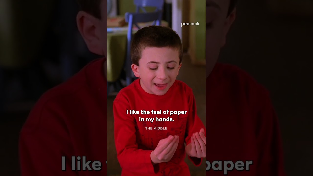 Nothing comes between Brick Heck and his books 📖 #TheMiddle #BrickHeck #Shorts