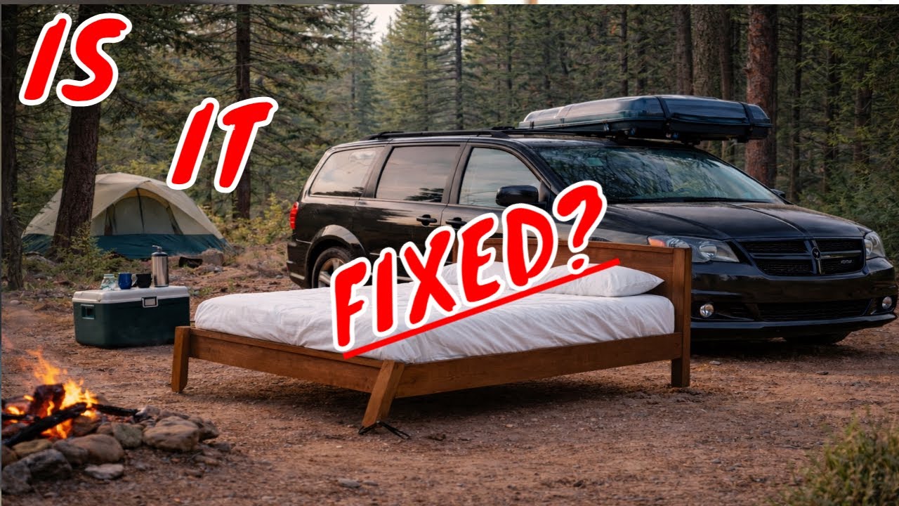 Minivan Bed Legs Fixed?