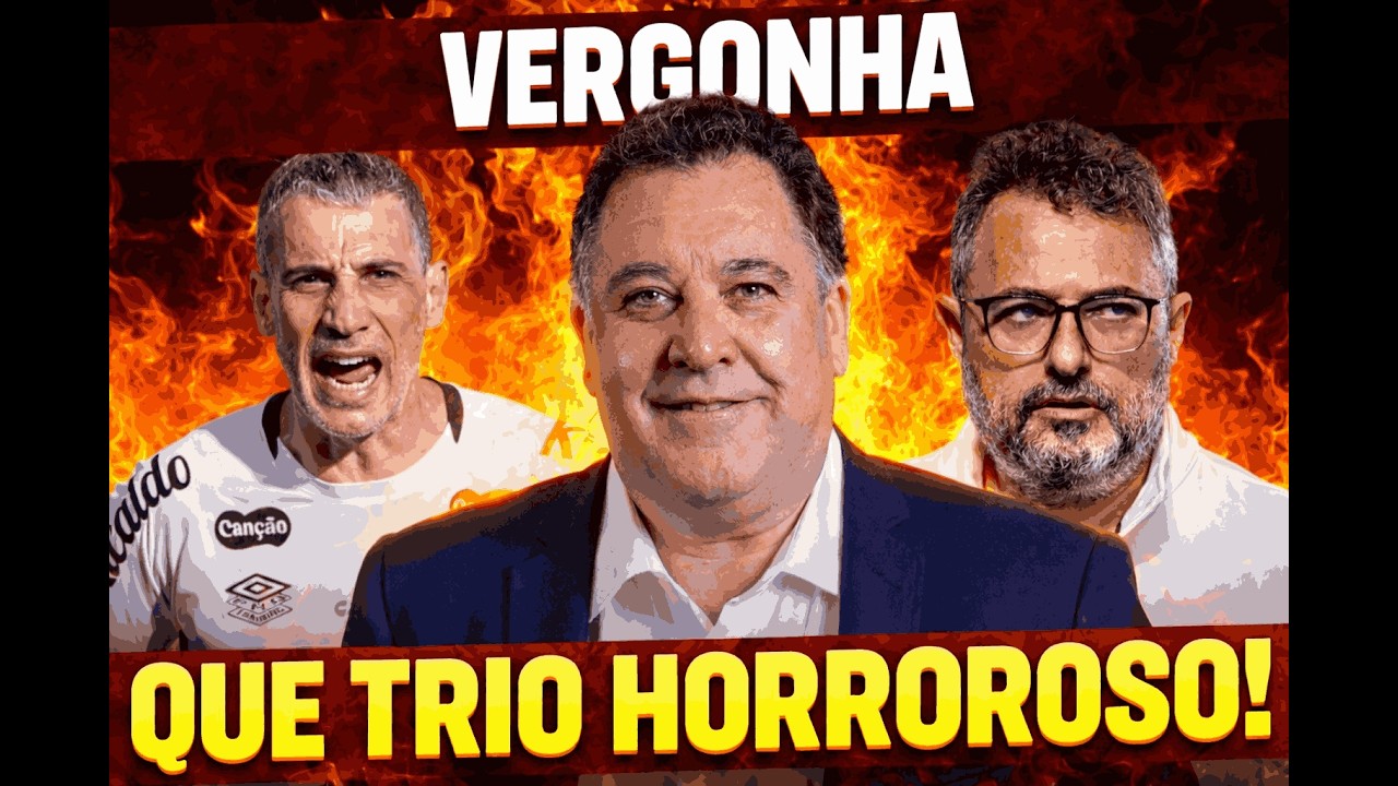DECISÕES ERRADAS ESTÃO AFUNDANDO O SANTOS !
