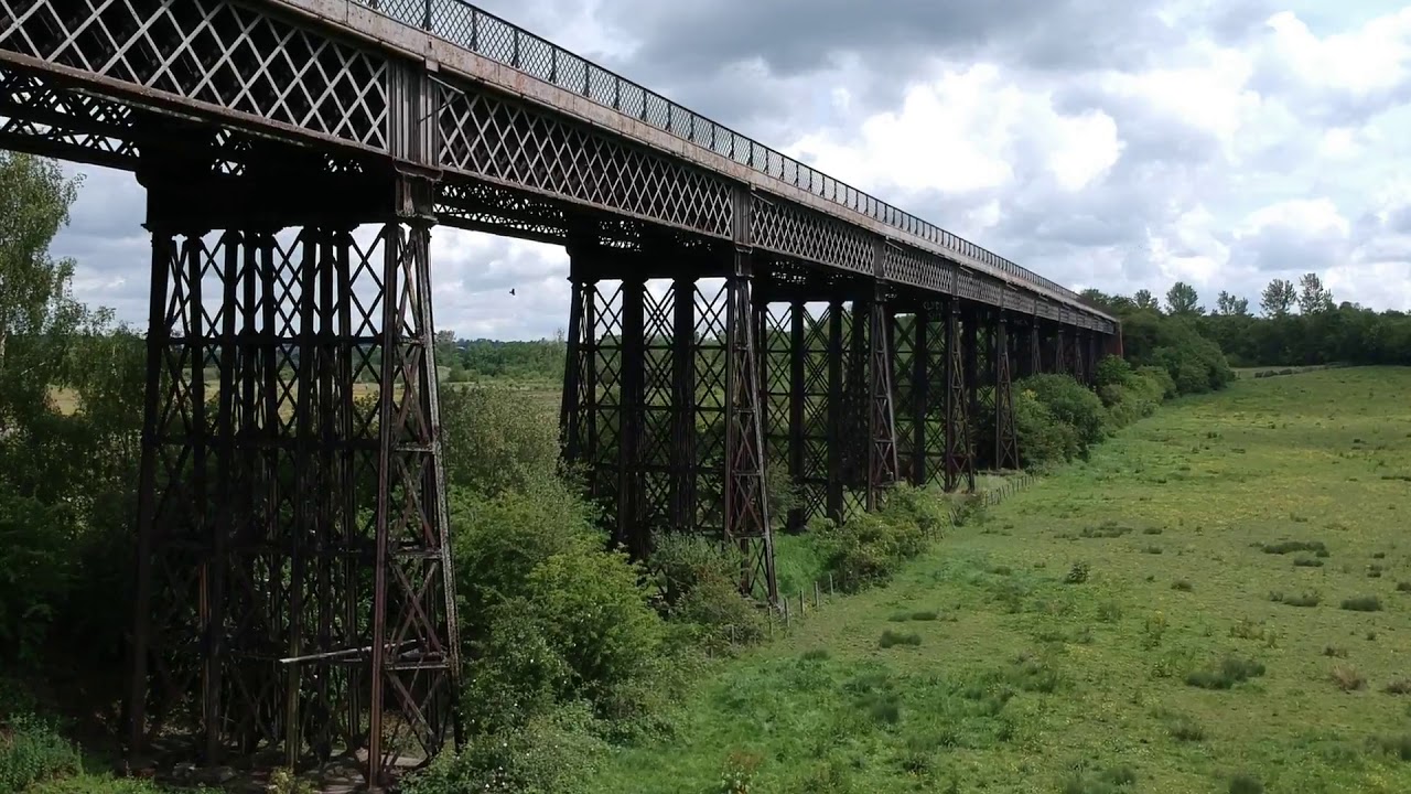 Derby by Drone - Bennerley Viaduct