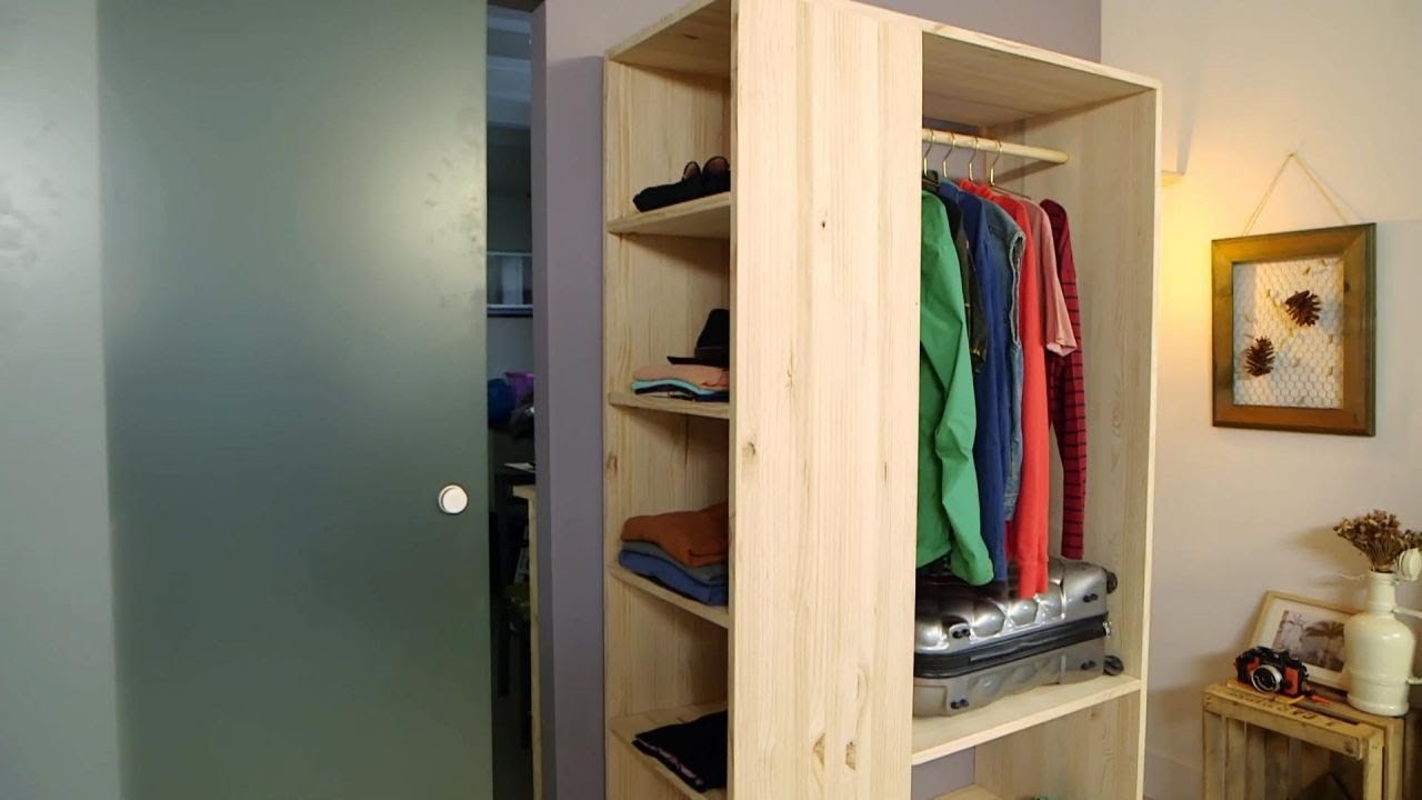 Hacer un vestidor móvil - Programa completo - Bricomanía
