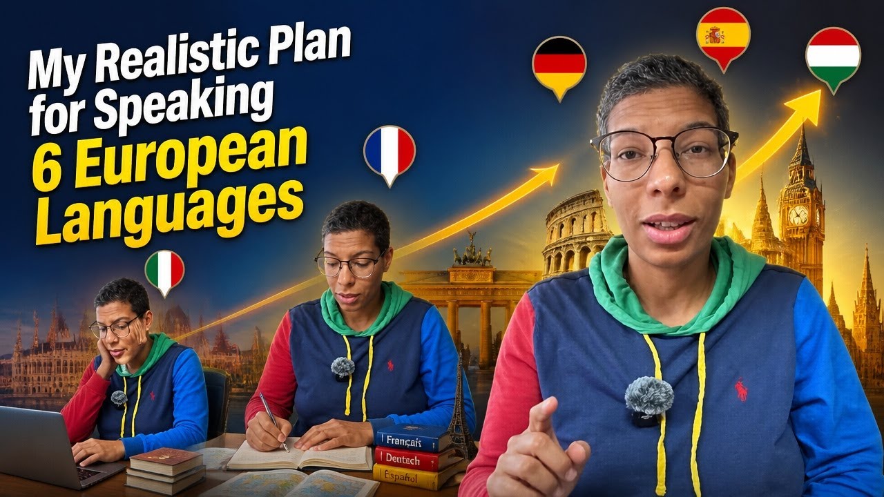 My Realistic Plan for Speaking 6 European Languages