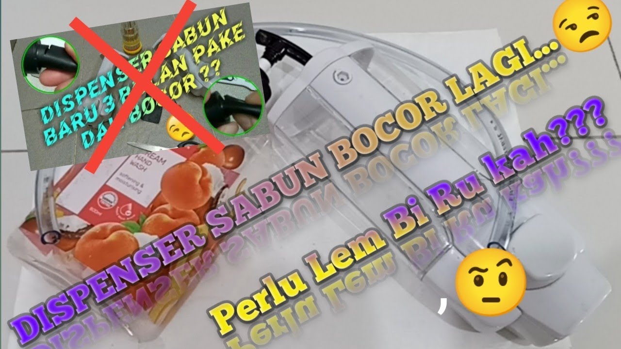 Modifikasi Dispenser Sabun rusak ke 2x (DIJAMIN TAHAN LAMA SEKARANG) 👍👍👍