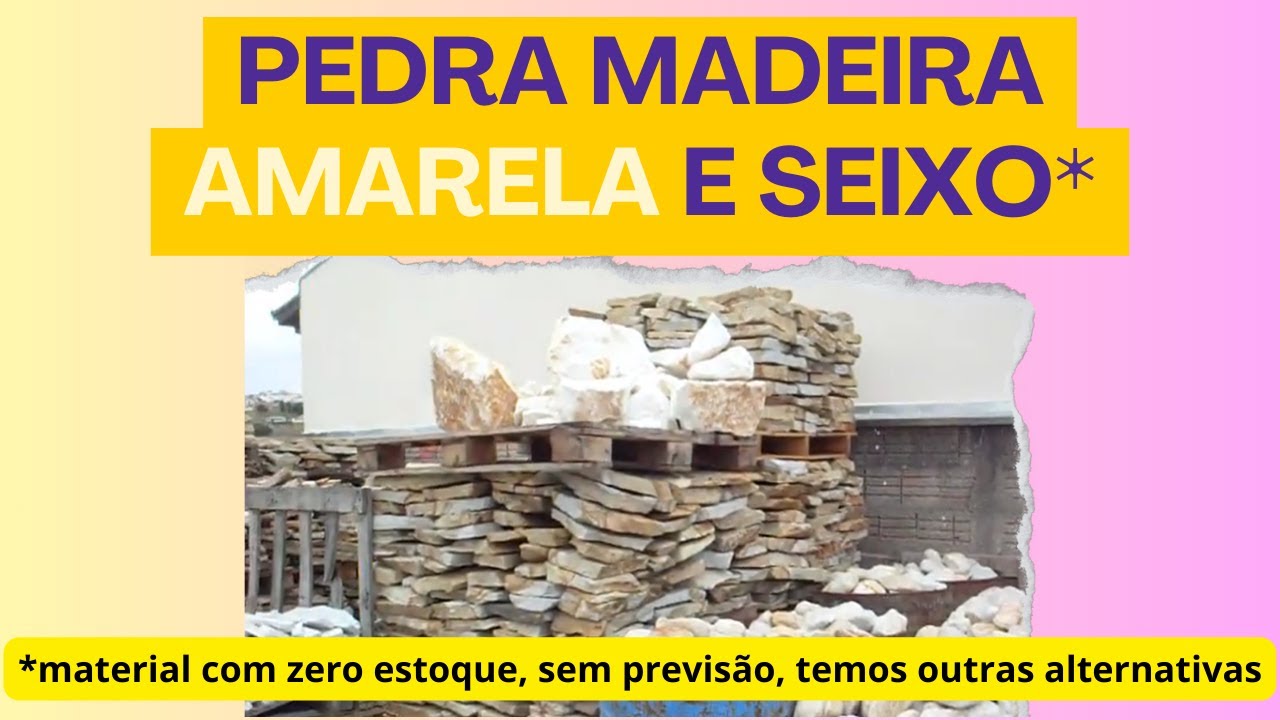 Saiba mais sobre a pedra madeira amarela, uma rocha resistente e vers&aacute;til